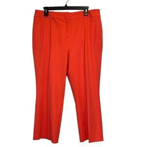 SOFT SURROUNDINGS Orange/Salmon Capri Pants Size 10